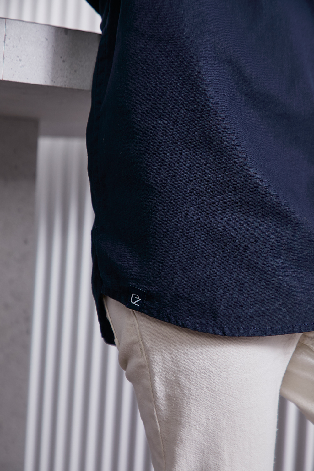 Kurta Fahd Kids - Navy Blue